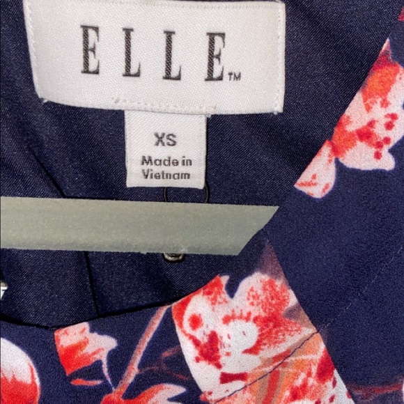 Floral Navy Blue Dress - Picture 4 of 4